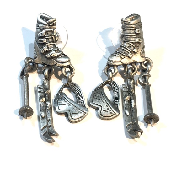 Best Gift Earrings Jewelry for Ski Lovers - Picture 4 of 4